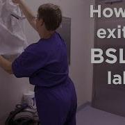 Biosafety Level 3 Lab Exit