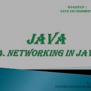 NETWORKING IN JAVA