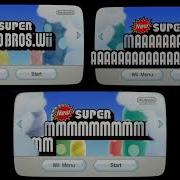 New Super Mmmmmm New Super Maaaaaaa And New Super Mario Bros Wiiiiiiiii Mashup Credits In Desc