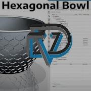 Siemens NX Hexagonal Bowl With NX Algorithmic Modeling