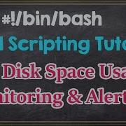 Monitoring Disk Space Utilization And Send Email Alert
