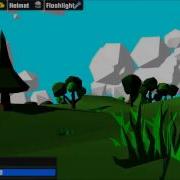 Poly Planet Walk On Huge Planet Build System Clouds And Lightning