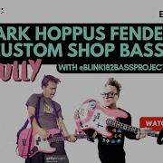Blink 182 S Mark Hoppus Fender Custom Shop Bass Skully