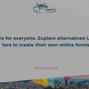 Webforms For Everyone Explore Alternatives UIs For Editors To Create Their Own Online Forms