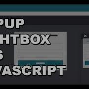 Popups And Lightbox With JavaScript And CSS Adobe XD