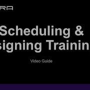 Scheduling And Assigning Trainings Novara EHS Software
