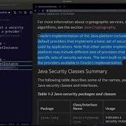 Java Security Providers 0x01