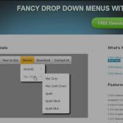 CSS3Menu GUI Interface