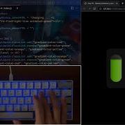 ASMR Programming JavaScript Device Battery Detector No Talking
