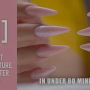 Full Set Gel Sculpture With Glitter Ombre