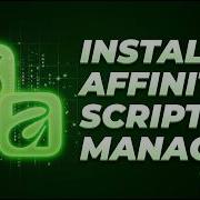 Script Manager для Affinity Автоматизируйте всё за секунды