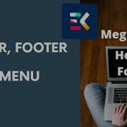 Настройка мегаменю шапки и подвала сайта с помощью плагина ElementsKit для Elementor Free и Pro