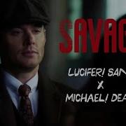 SPN Wincest Savage Lucifer Sam Michael Dean