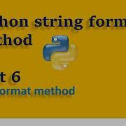 Python String Format Method In Hindi ह न द Video 22