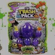 Trash Pack Series 6 Rotten Eggs 12 Pack Toy Review Unboxing Moose