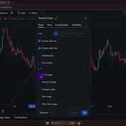 How To Draw A Trend Line And Horizontal Line On TradingView