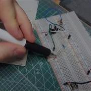 555 Timer Chip Strobe Light Demonstration SR 71 Blackbird Build
