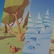 Low Poly Trees Pack Unity Asset Store FAB
