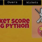 How To Retrieve Live Cricket Score Using Python Python Mini Project Crazy Coders