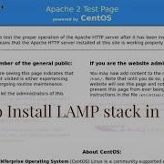 How To Install LAMP Linux Apache Mysql PHP Stack In CentOS RHEL