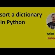 How To Sort A Dictionary By Keys In Python