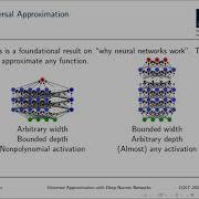 50 Seconds Universal Approximation With Deep Narrow Networks