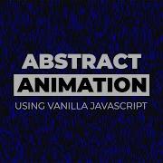 Abstract Raining Background Animation Using Vanilla JavaScript