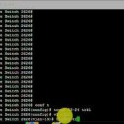 HP Procurve Switch 2626 Configure Trunk