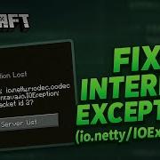 How To Fix Minecraft Internal Exception Error Io Netty Handler Or Java Io IOException 2025