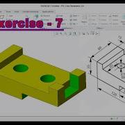 Creo Parametric Exercise 7 Creo Parametric 3 0 Tutorial Creo Exercise