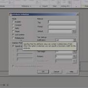 Attribute Settings In AutoCAD Attribute Definition M4A4