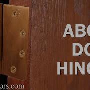 All About Door Hinges