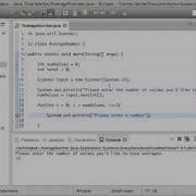 Java Tutorial 13 Number Averaging Program