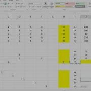 Linear Programming Solver Excel