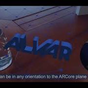 ALVAR And ARCore Tracking Demo