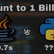 Java Vs Python Who Wins 1 Billion Count Speed Test Performance Benchmark