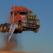 Semi Truck Jump Prime Mover Www Loveday4x4adventures Com