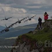 Mach Loop 2022 Highlights USAF F 15Eagle V F35Lightning Low Level Through The Mountains Of Wales