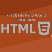 Basic HTML Hello World Program EP 1