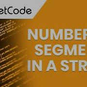 LeetCode Çözümleri 434 Number Of Segments In A String