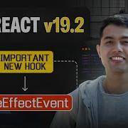 React V19 2 Just Released Here S The ONLY New Hook Why It Changes Everything