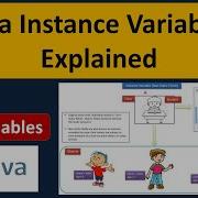 Java Instance Variables Explained Java Tutorial