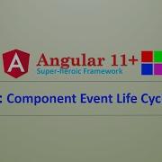 Angular Complete Series Component Event Life Cycle Hooks Part 9 Angular11