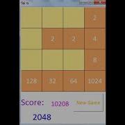 2048 Python Code Demo
