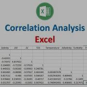 Correlation Analysis In Excel