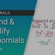 Expanding And Simplifying Polynomial Expressions Polynomials Lulumath
