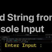 Read String From Console Input In Python Examples ProgramGuru Org