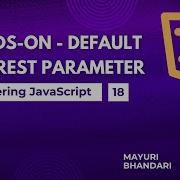 18 Hands On Default And Rest Parameters In JavaScript