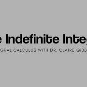 The Indefinite Integral