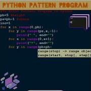 Python 13 To Print Tricky Pattern Program In Python Python Coding Programming